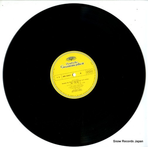 DEMUS, JORG / KARL LEISTER brahms; clarinet sonata no.1 & no.2 MG-2083