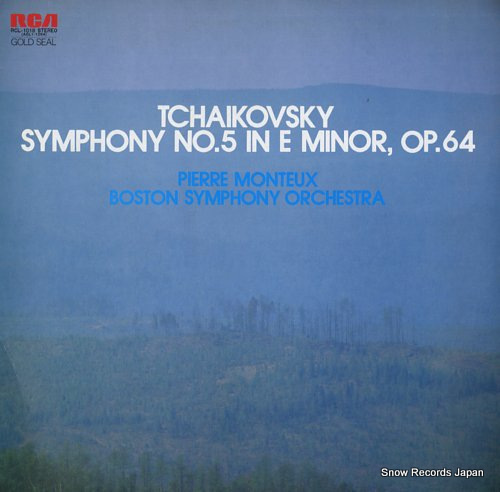 MONTEUX, PIERRE tchaikovsky; symphony no.5 in e minor, op.64 RCL-1018