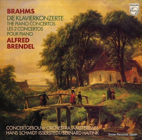 BRENDEL, ALFRED brahms; the piano concertos 15PC-70