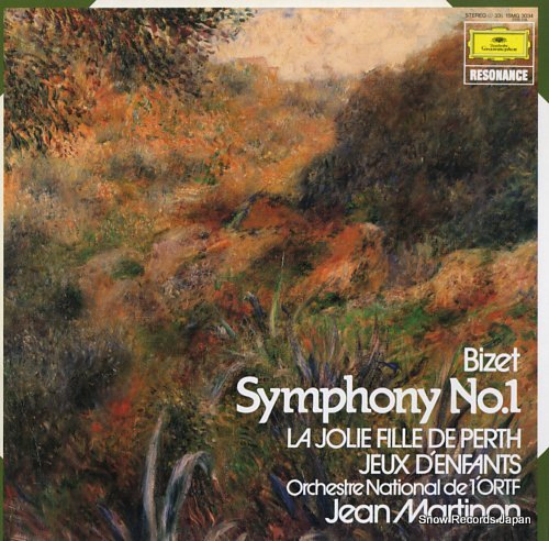 MARTINON, JEAN bizet; symphony no.1 15MG3034 - front cover