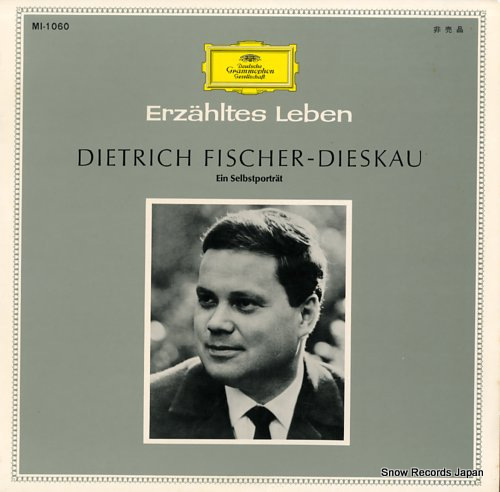 FISCHER-DIESKAU, DIETRICH ein selbstportrat MI-1060