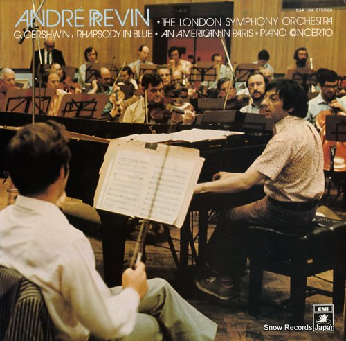 PREVIN, ANDRE gershwin; rhapsody in blue EAA-184