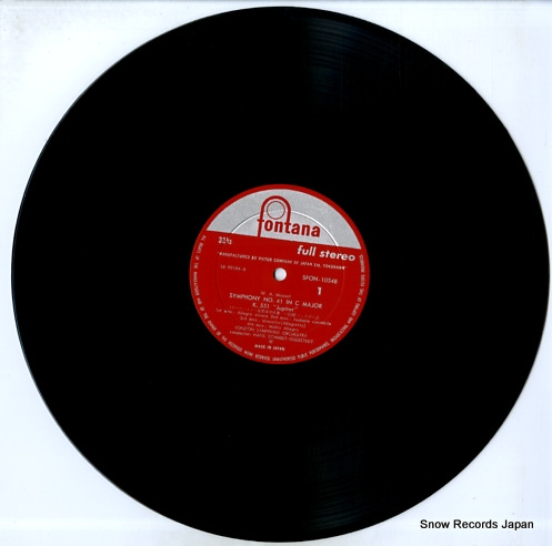 SCHMIDT-ISSERSTEDT, HANS mozart; symphony no.41 