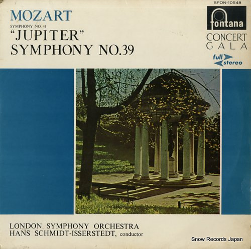 SCHMIDT-ISSERSTEDT, HANS mozart; symphony no.41 