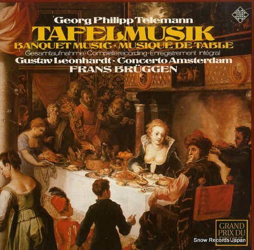 BRUGGEN, FRANS telemann; tafelmusik 6.35298