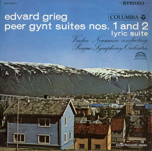 NEUMANN, VACLAV grieg; peer gynt suites nos.1 and 2, lyric suite WS-3023-S