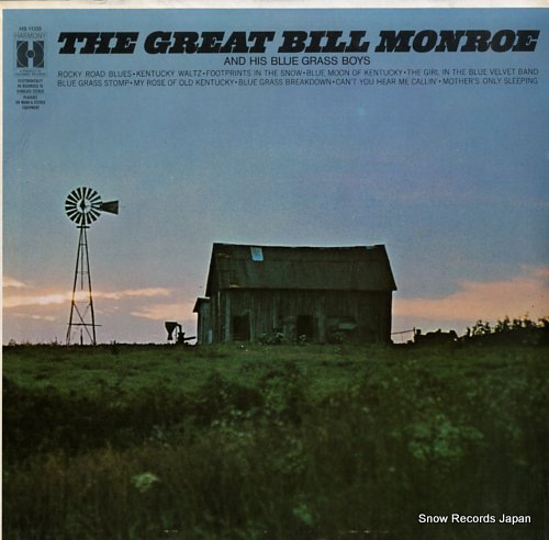 MONROE, BILL the great bill monroe HS11335