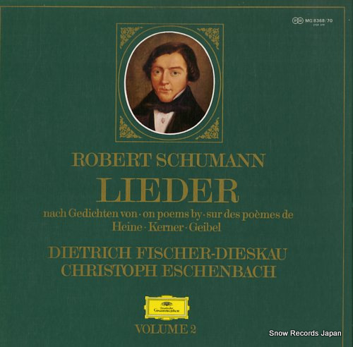 FISCHER-DIESKAU, DIETRICH schumann; lieder vol.2 MG8368/70