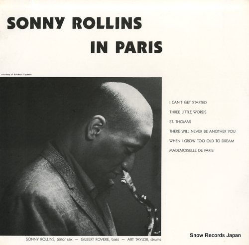 ROLLINS, SONNY sonny rollins in paris LLM-1501