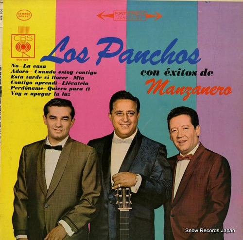 TRIO LOS PANCHOS con exitos de manzanero DCS527
