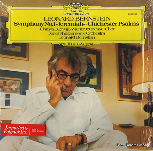 BERNSTEIN, LEONARD bernstein; symphony no.1 