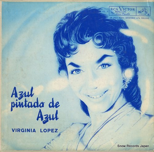 ӥҥ˥ڥ azul pintado de azul MKL-1163