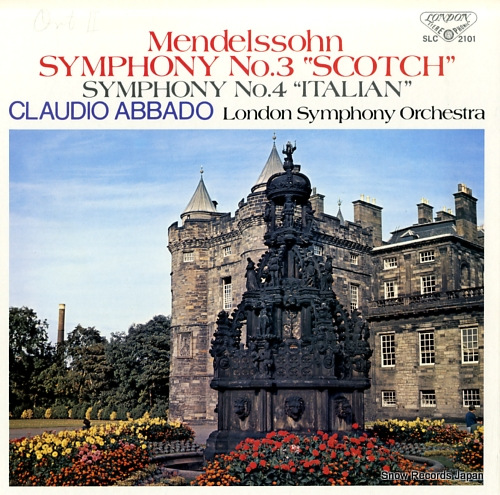 ABBADO, CLAUDIO mendelssohn; symphony no.3 