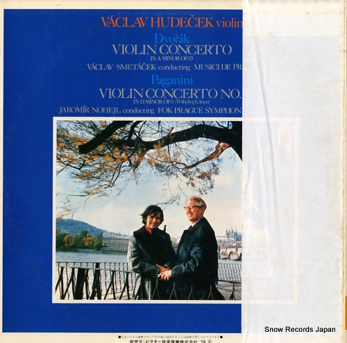 HUDECEK, VACLAV dvorak / paganini; violin concerto VIC-3041