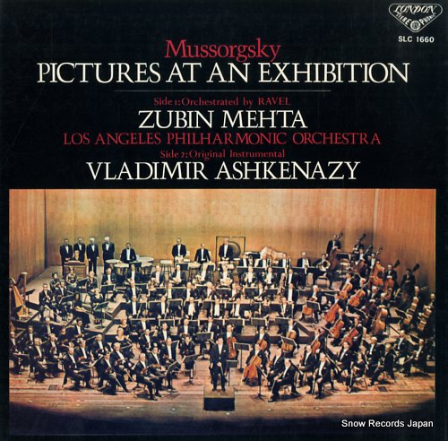 MEHTA, ZUBIN mussorgsky; pictures at an exhibition by ravel SLC1660