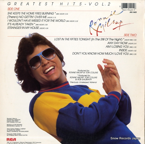 MILSAP, RONNIE greatest hits vol.2 AHL1-5425