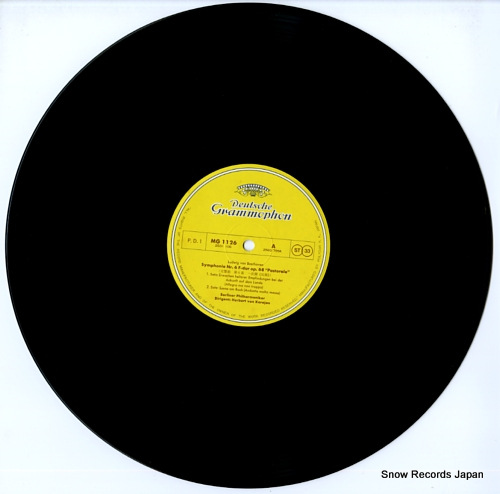 KARAJAN, HERBERT VON beethoven; symphony nr.6 pastorale MG1126