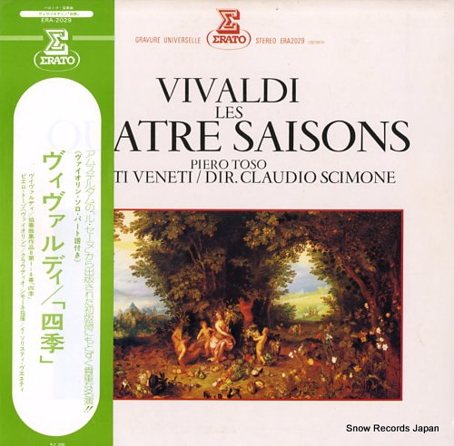 SCIMONE, CLAUDIO vivaldi; les quatre saisons ERA-2029
