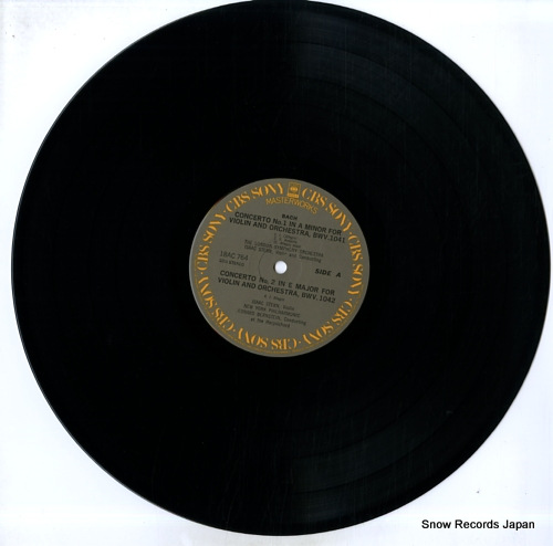 STERN, ISAAC bach; violin concerto no.1 & 2 18AC764