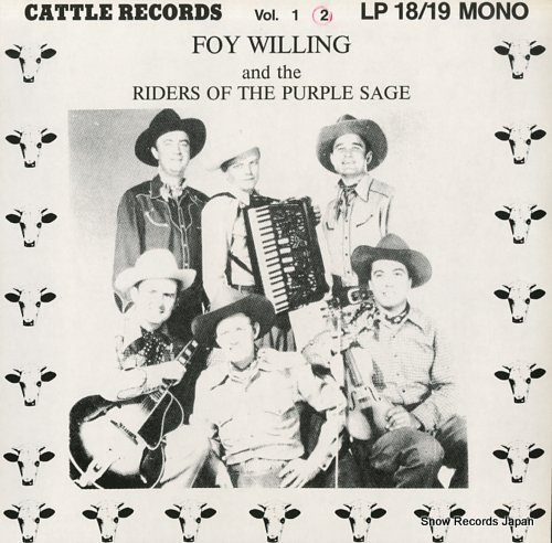 WILLING, FOY foy willing and the riders of the purple sage vol.2 LP19