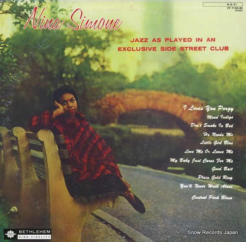SIMONE, NINA nina simone YP-7105-BE