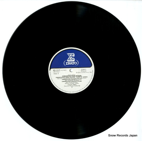 ALLARD, MAURICE vivaldi; cinq concertos pour basson REL-3117