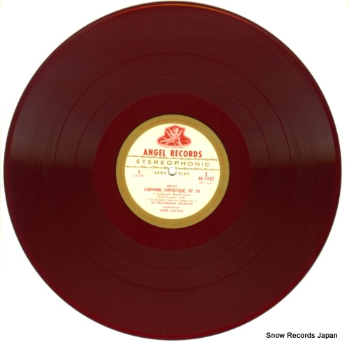 CLUYTENS, ANDRE berlioz; symphonie fantastique AA7042