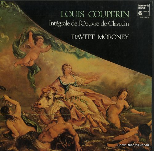 MORONEY, DAVITT couperin; integrale de l'oeuvre de clavecin HM1124/28