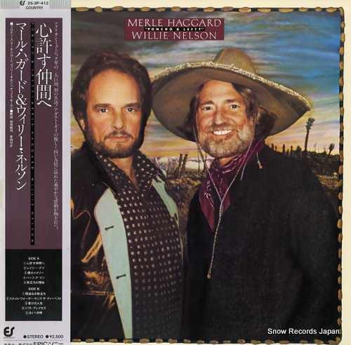 HAGGARD, MERLE, AND WILLIE NELSON poncho & lefty 25.3P-412