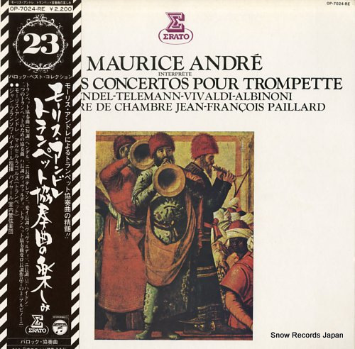 ANDRE, MAURICE celebres concertos pour trompette OP-7024-RE