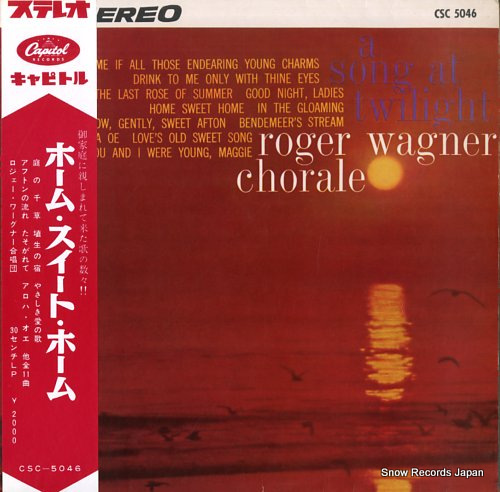 ROGER WAGNER CHORALE, THE a song at twilight CSC-5046