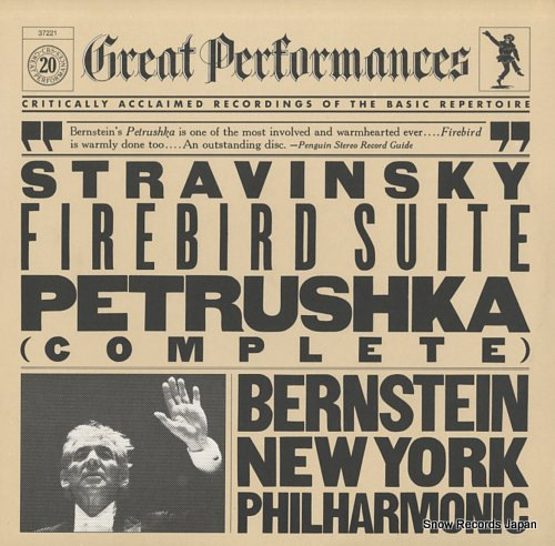 BERNSTEIN, LEONARD stravinsky; firebird suite / petrushka (complete) MY37221