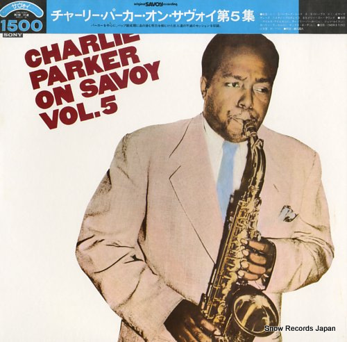 PARKER, CHARLIE charlie parker on savoy vol.5 SOPU-25-SY