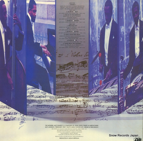 MODERN JAZZ QUARTET, THE blues on bach SD1652