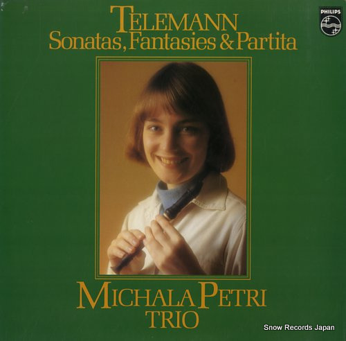 PETRI, MICHALA telemann; sonatas, fantasies & partita 27PC-33
