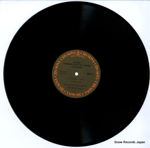 WALTER, BRUNO schubert; symphony no.9 