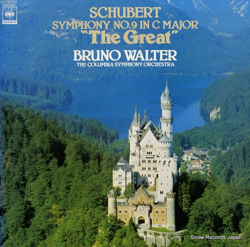 WALTER, BRUNO schubert; symphony no.9 