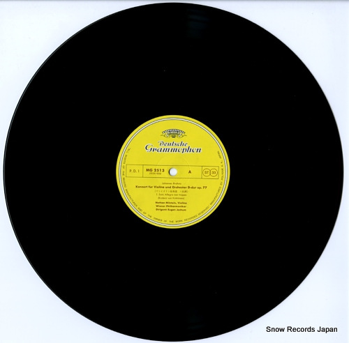 MILSTEIN, NATHAN brahms; violin concerto MG2513