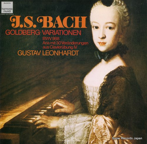 LEONHARDT, GUSTAV bach; goldberg variationen bwv988 ULS-3220-H