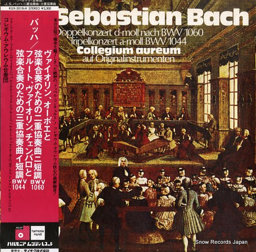 COLLEGIUM AUREUM bach; doppelkonzert d-moll nach bwv1060 KUX-3018-H
