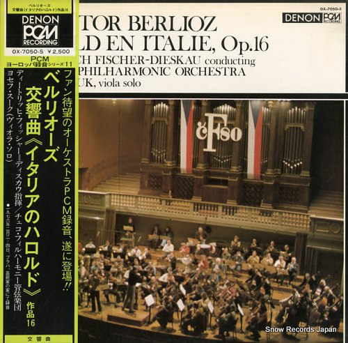 FISCHER-DIESKAU, DIETRICH berlioz; harold en italie, op.16 OX-7050-S