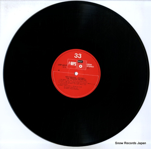 SINGERS UNLIMITED, THE sentimental journey UXP-42-P