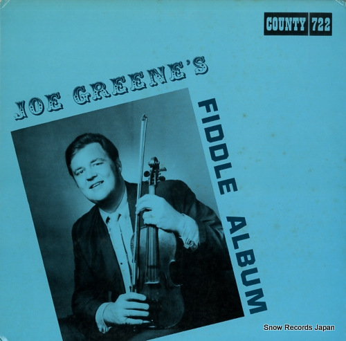 GREENE, JOE fiddle album COUNTY722 - front cover