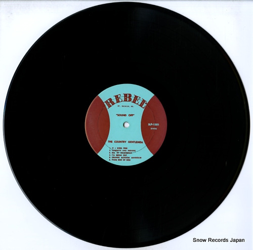 COUNTRY GENTLEMEN, THE sound off SLP-1501 - disc