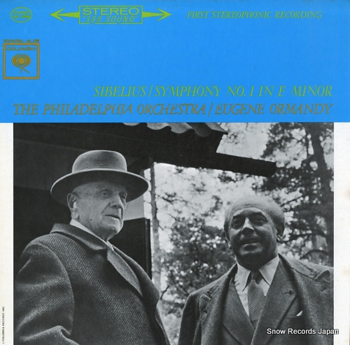 ORMANDY, EUGENE sibelius; symphony no.1 in e minor MS6395