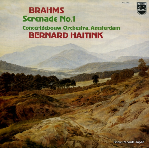 HAITINK, BERNARD brahms; serenade no.1 X-7763