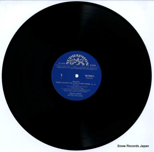 SMETANA QUARTET beethoven; string quartet in c-sharp minor, op.131 OQ-7053-S