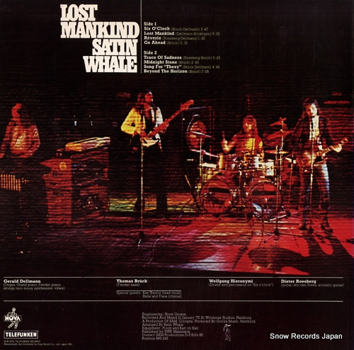 SATIN WHALE lost mankind GXF2047
