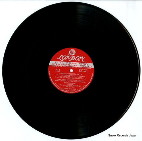 BOSKOVSKY, WILLI strauss concert vol.3 SLC1988