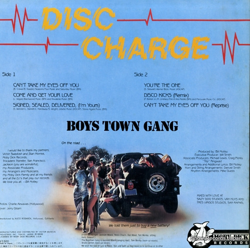 BOYS TOWN GANG disc charge VIL-6012